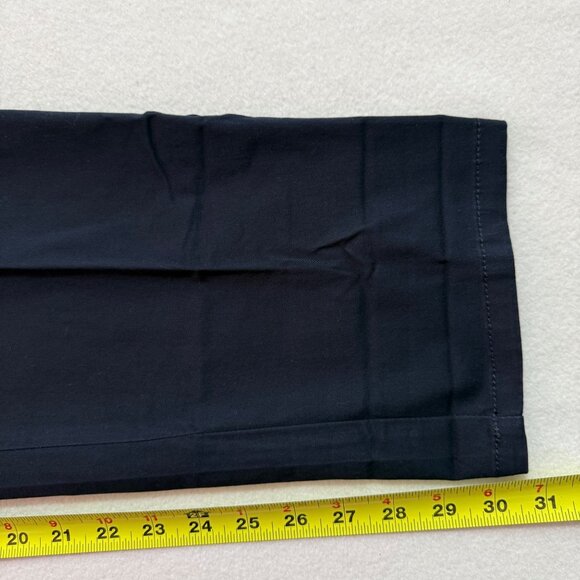 Liz Claiborne Women's Stretch Classic Navy Chino Pants 12 Tall NWT - Picture 11 of 11